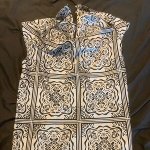 Loft cap sleeve blouse